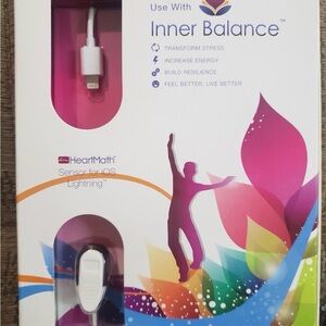 Inner Balance HeartMath Sensor for iOS - White